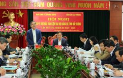 Trưởng ban Kinh tế Trung ương Nguyễn Văn Bình: Hải Dương cần xác định là tỉnh phát triển công nghiệp