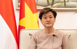 Đại sứ Singapore Catherine Wong tại Hà Nội ngày 24/7