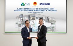 An Phat Holdings successfully completes consultancy programme of MoIT and Samsung Vietnam