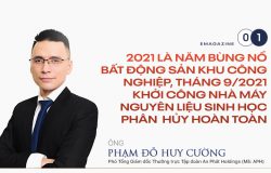 Ông Phạm Đỗ Huy Cường - Phó TGĐ thường trực APH: "2021 sẽ là năm bùng nổ của bất động sản công nghiệp"