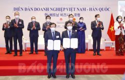 Hải Dương ký kết bản ghi nhớ hợp tác đầu tư với nhiều tổ chức, doanh nghiệp Hàn Quốc