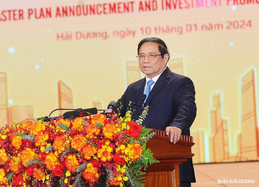Thủ tướng Chính phủ Phạm Minh Chính phát biểu chỉ đạo hội nghị
